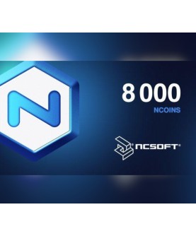 NCsoft NCoin - 8000 NCoin NCSoft Key EUROPE